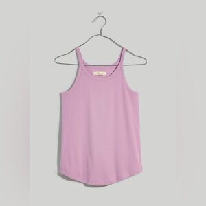 Madewell Supima Rib '90s Tank size M in lavender